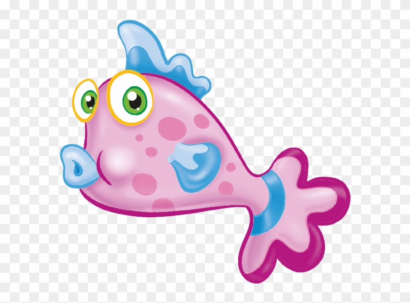 Pink Fish - Fish Sticker Png #844410