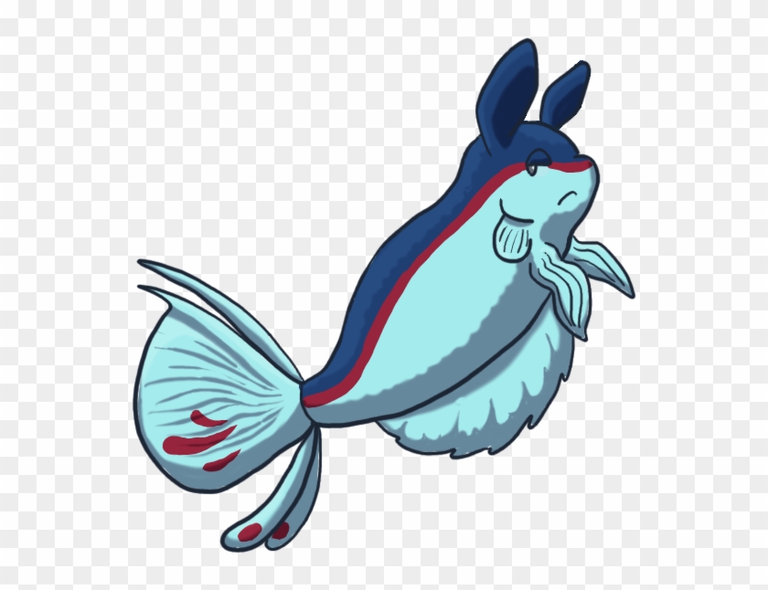 Sassy Fish By Spuds-pokemon - Blue Fish Pokemon #844462