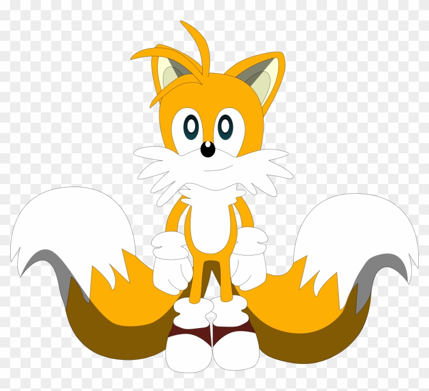 Flutterflyraptor My First Vector Of Miles Tails Prower - Tails The Fox Vector Art #844570