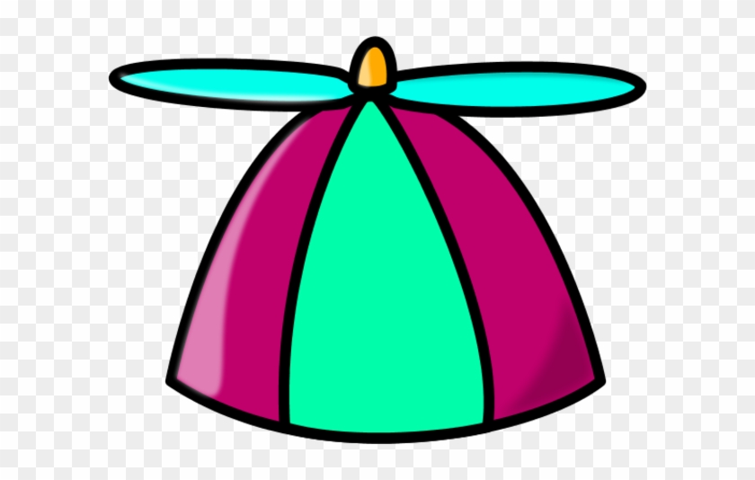 Propeller Hat Clip Art - Crazy Hat Clip Art #844670