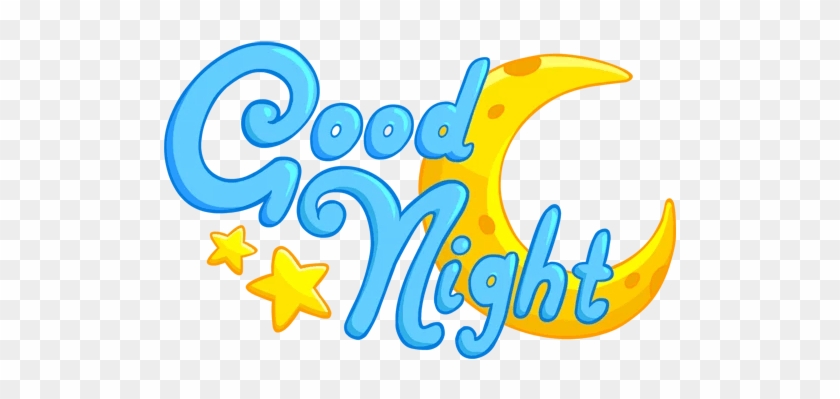 Night Goni Gn Transparent Png Sticker - Good Night Text Png #844730