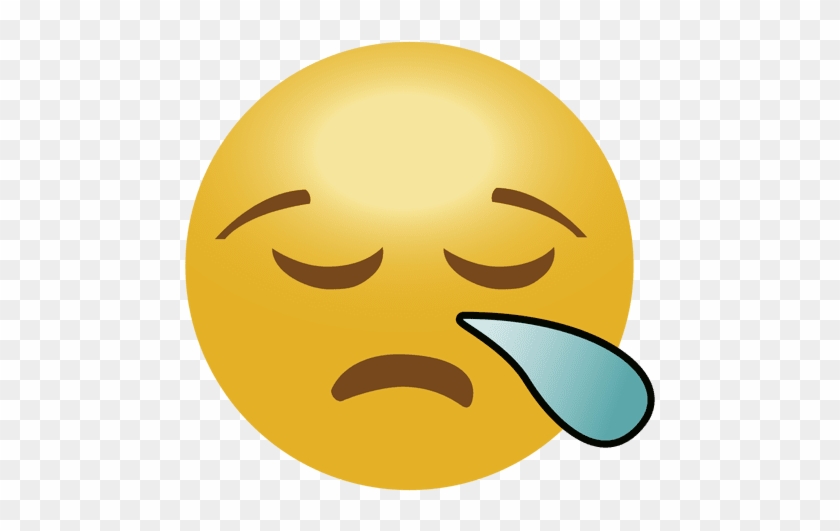 Emoji Emoticon Sad Transparent Png - Emoji Triste Png #844768