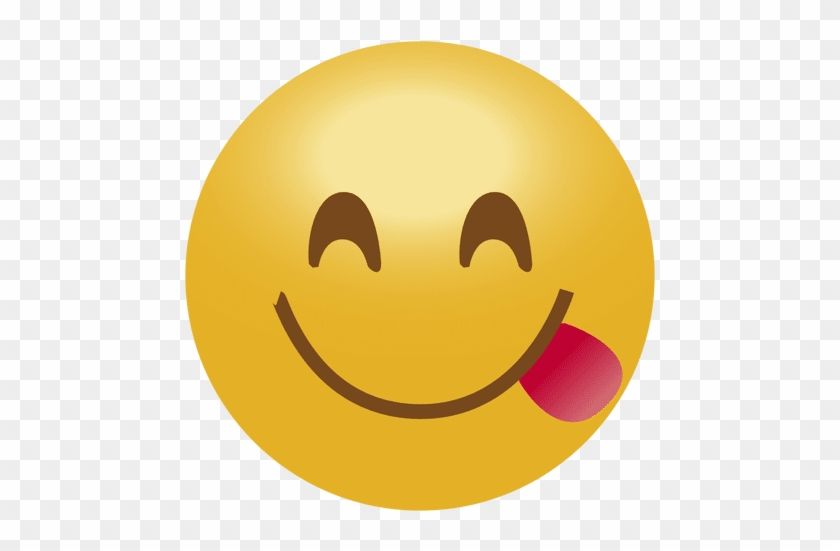 Sorria Emoticon De Língua Emoji Transparent Png - Emoji Png #844780