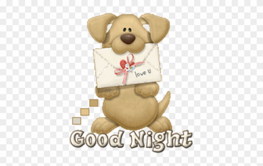 Good Night - Puppyloveuletter - Valentine-welpen-liebe U Postkarte #844810
