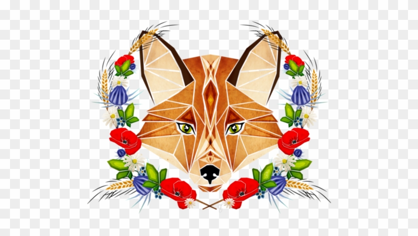 Spring Fox Mural By Manoou - Society6 Spring Fox Rug - 2' X 3' #844813