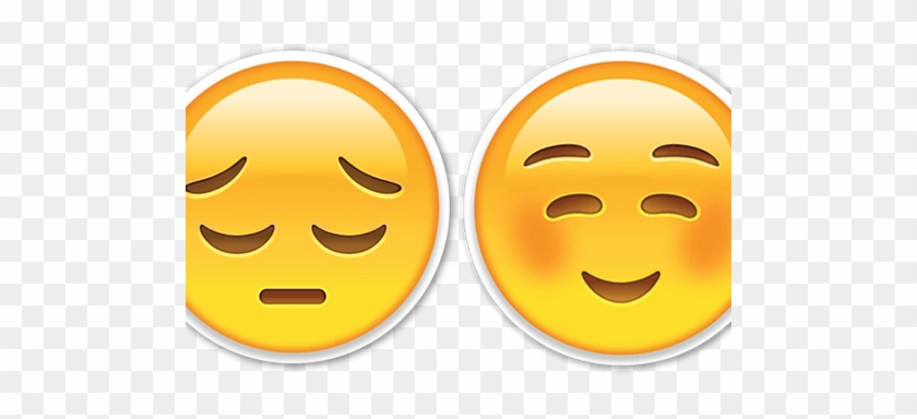 Sad Happy Emoji - Sad And Happy Emoji #844822