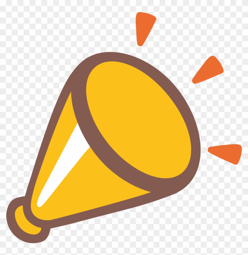 Cheer Megaphone Clipart Png Download - Megaphone Emoji #844842