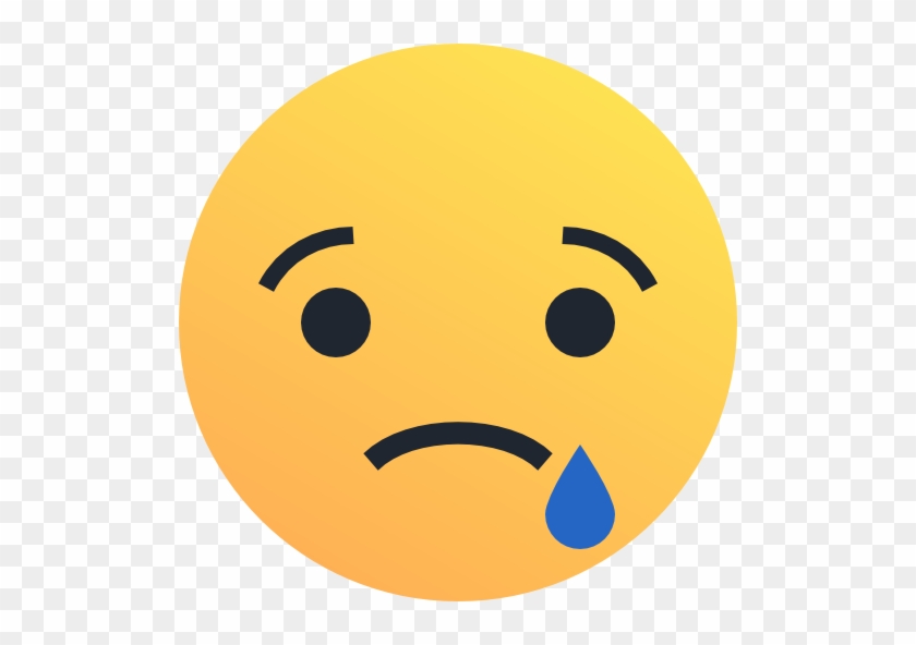 Sad, Emo, Emoticon, Face Icon - Facebook Emoji Sad Png #844875