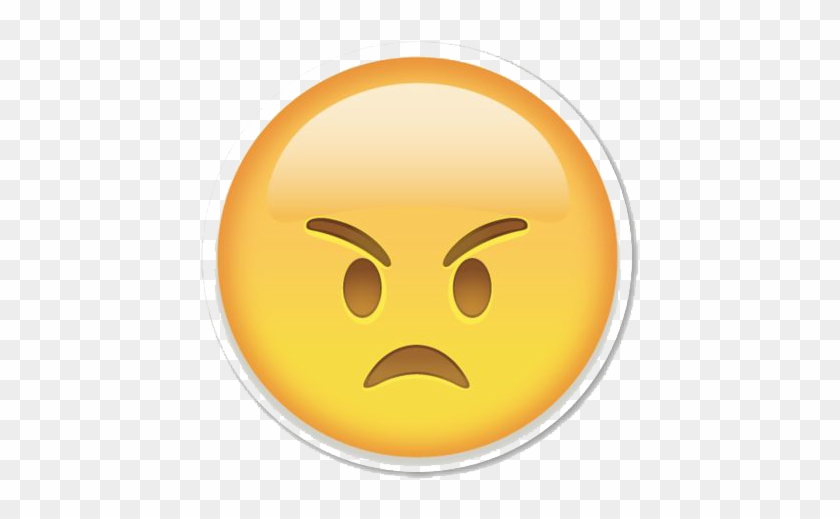 Angry Emoji Png File - Surprised Emoji Png Transparent #844900