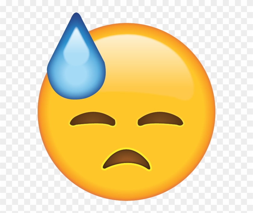 Download Face With Cold Sweat Emoji - Download Face With Cold Sweat Emoji #844915