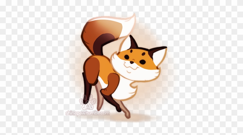 Random Chibi Fox By Shinepawart - Fox Chibi #844917