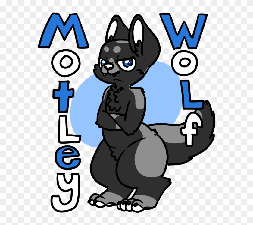 Motley Wolf Badge By Kawaii Fur Costumes - Fursuit #844960