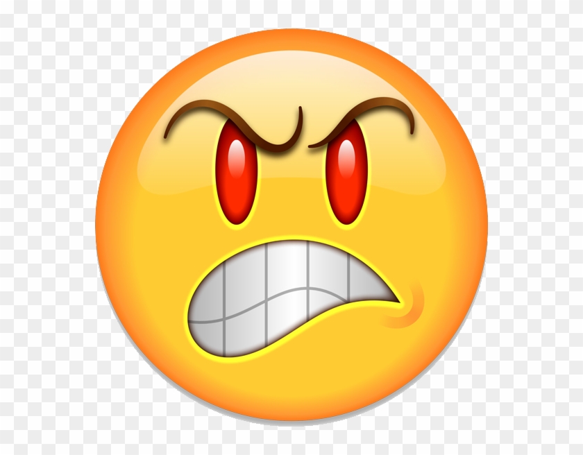 Angry Emoji Png Transparent - Angry Emoji #844973