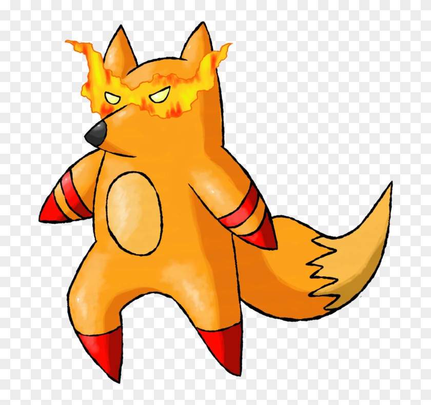 Hero Fox Fakemon Evolution By Trainerarthur Hero Fox - Cartoon #844972