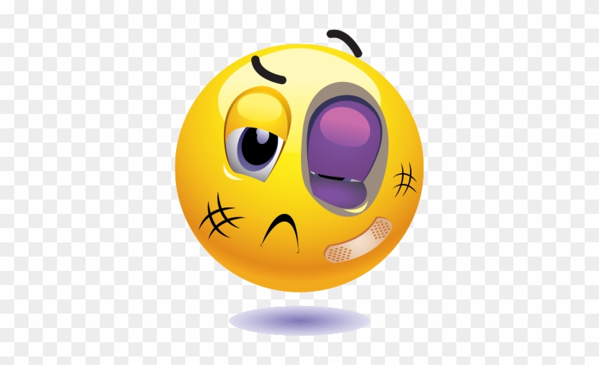Emoji With Black Eye #844979