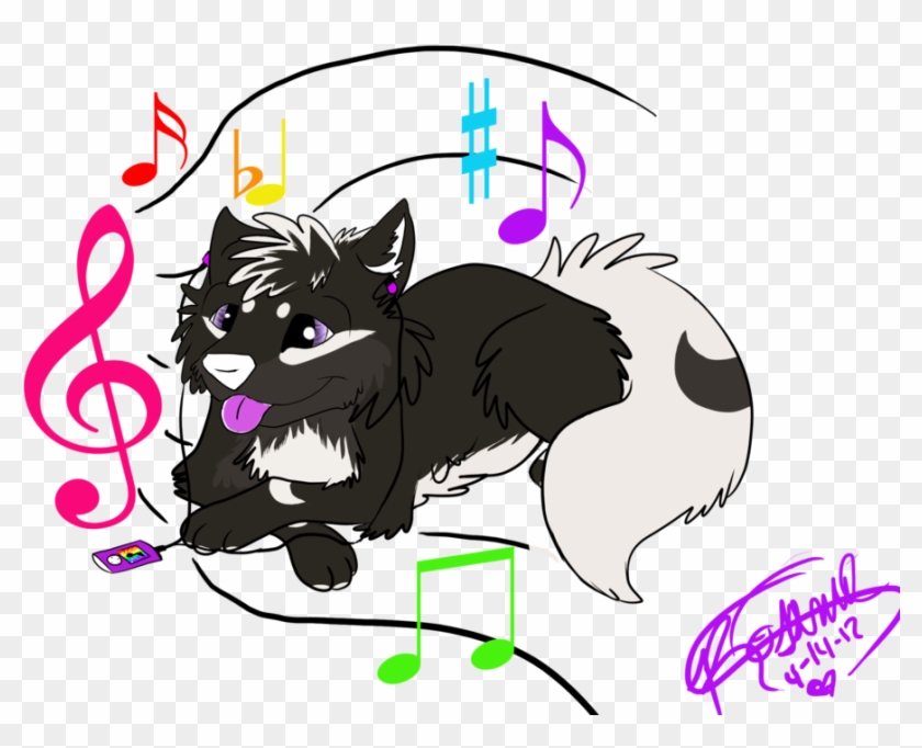 Cute Chibi Wolf - Escuela De Musica Victoriano Lopez #845061