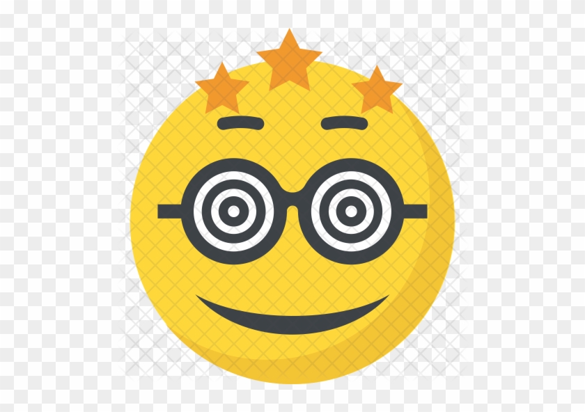 Dizzy Emoji Icon - Emoticon Confused #845171