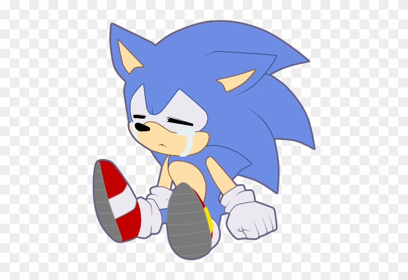 T-t By Myly14 - Crying Sonic The Hedgehog #845248
