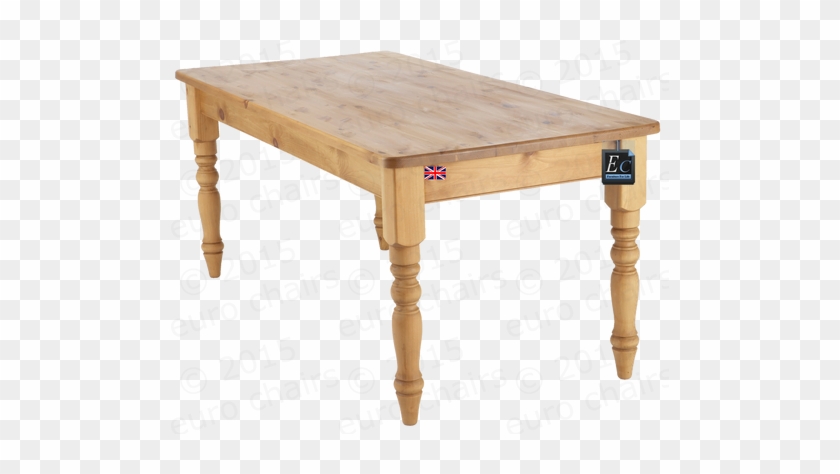 Attractive Pine Farmhouse Table Regarding Thick Top - Farmhouse Table #845286