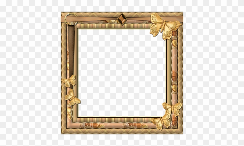 Cadre Gold Butterfly Frame - Picture Frame #845288