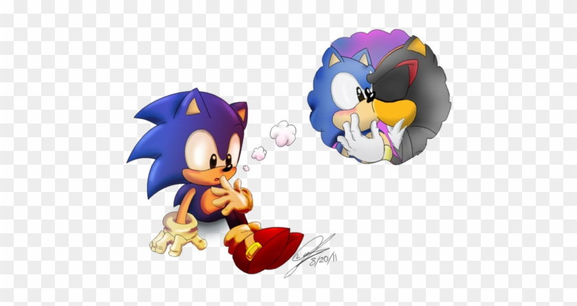 Sonadow Images Classic Sonic & Shadow C - Classic Sonic X Shadow #845308