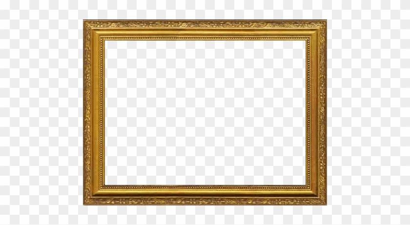 Gold Frame Png - Png Picture Frame Gold #845309