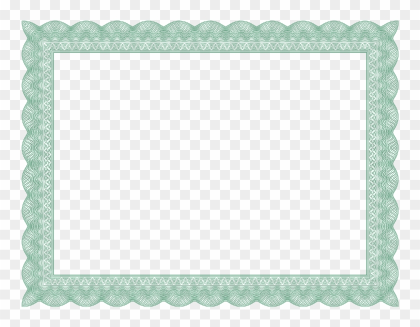 Blue Certificate Border Png #845343