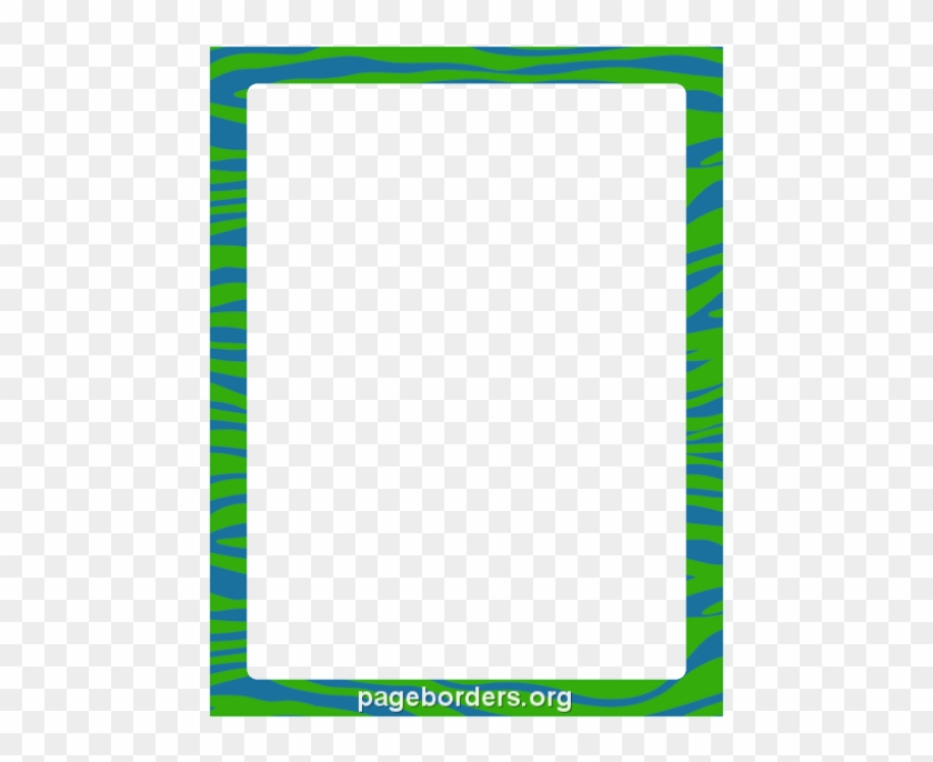 Free Png Green Border Frame Png Images Transparent - Blue And Green Frames #845348