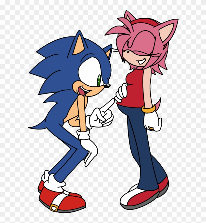 Sonic And Amy Having A Baby In - Cartoon #845375