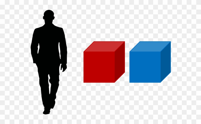 An Artist's Conception Of The Two Boxes Now On Your - Walking Man #845383