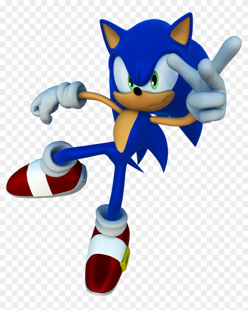 Old Sonic Adventure Render By Infinitedxi - Cartoon #845426
