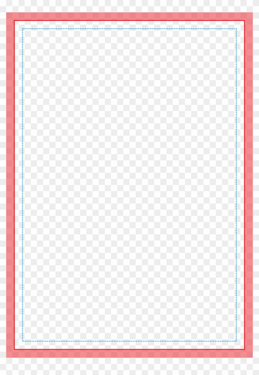 Green And Red Page Borders Download - Border #845455