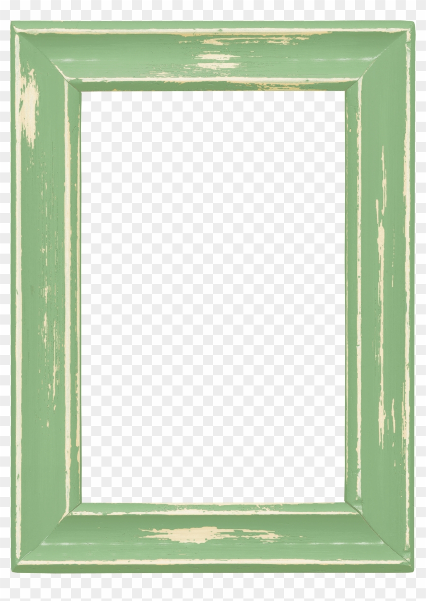 Picture Frame Green Vintage Clothing - Vintage Green Frame #845461