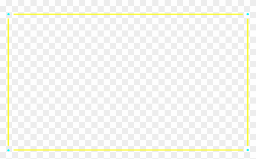 Yellow Border Frame Transparent Background - Yellow Border Png #845463