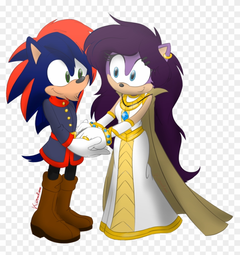 Queen Aleena And King Jules By Karneolienne - Queen Aleena The Hedgehog #845473