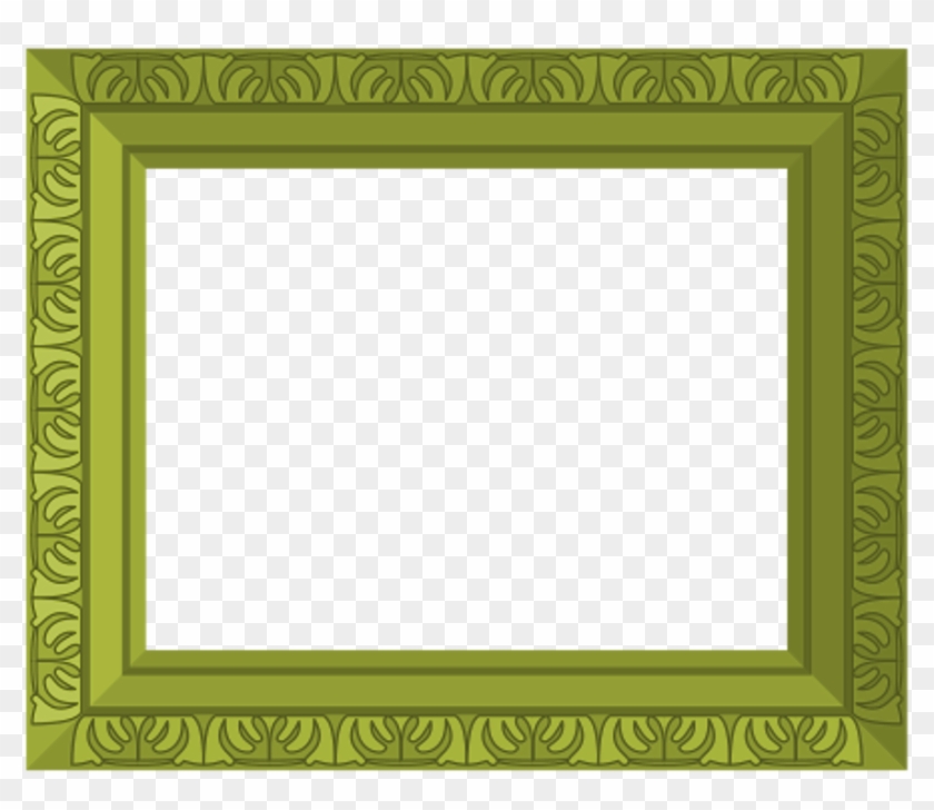 Green, Frame, Ornate, Antique - No Background Frame #845502