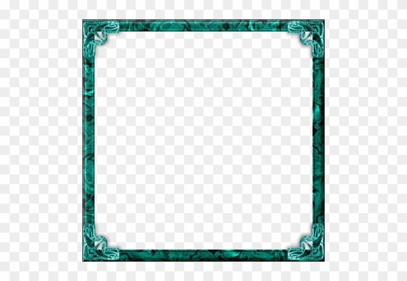 Teal Frame Png - Transparent Border #845511