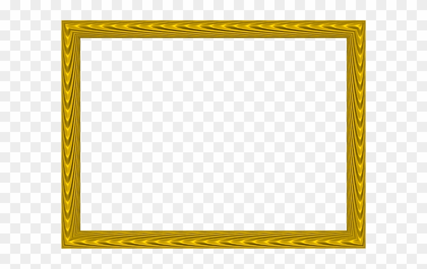 Yellow Border Frame Png Transparent - D Un Cadre #845514