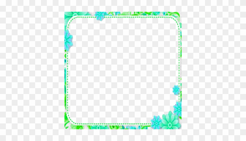 Floral Frame - Marcos Para Power Point #845517