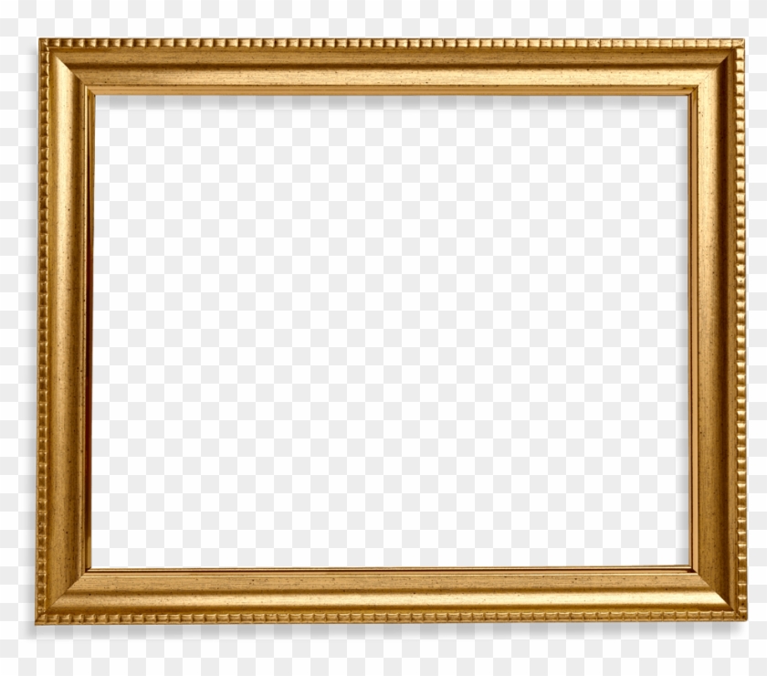 Gold Frame Png Pic - Gold Frame #845520