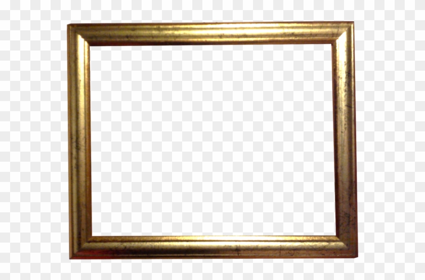 Golden Frame By Beautifuulstock On Deviantart - Old Wood Picture Frame Png #845545