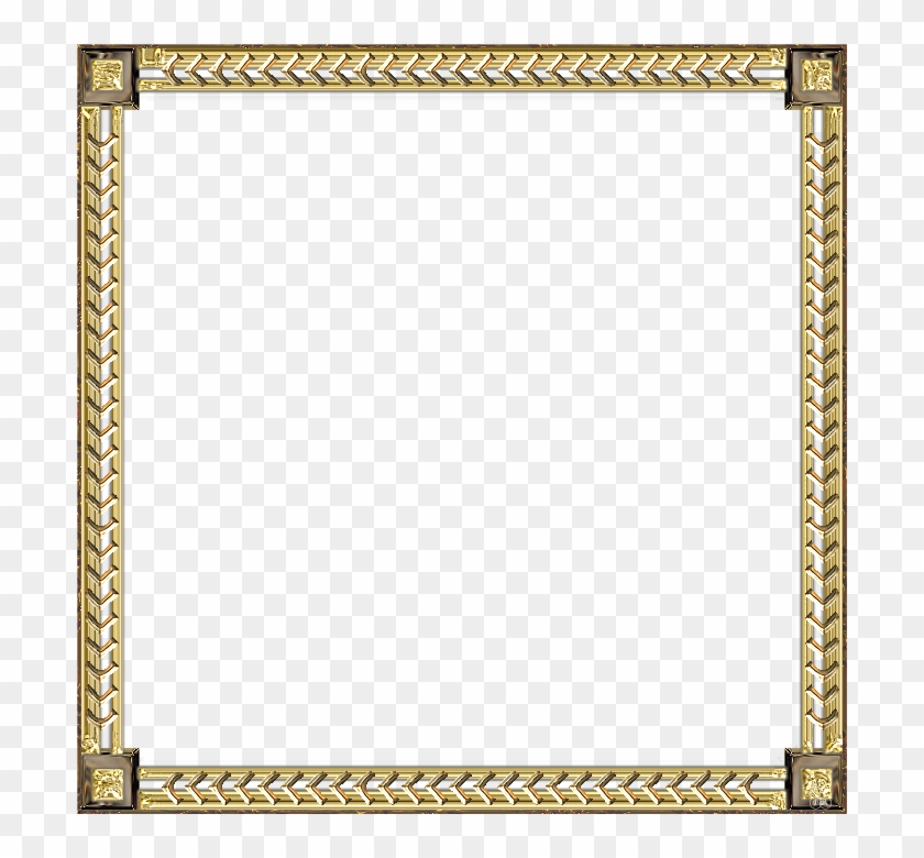 Yellow Frame Png - Fancy Photo Frames Png #845602