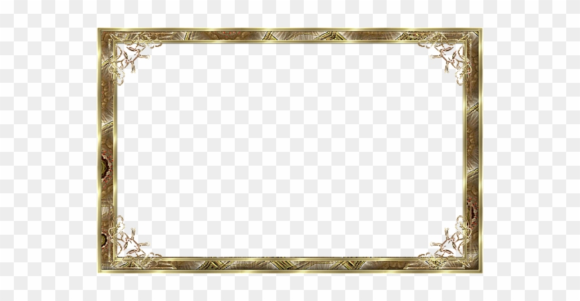 Transparent Frame Gold Png Image Image - Picture Frame #845614