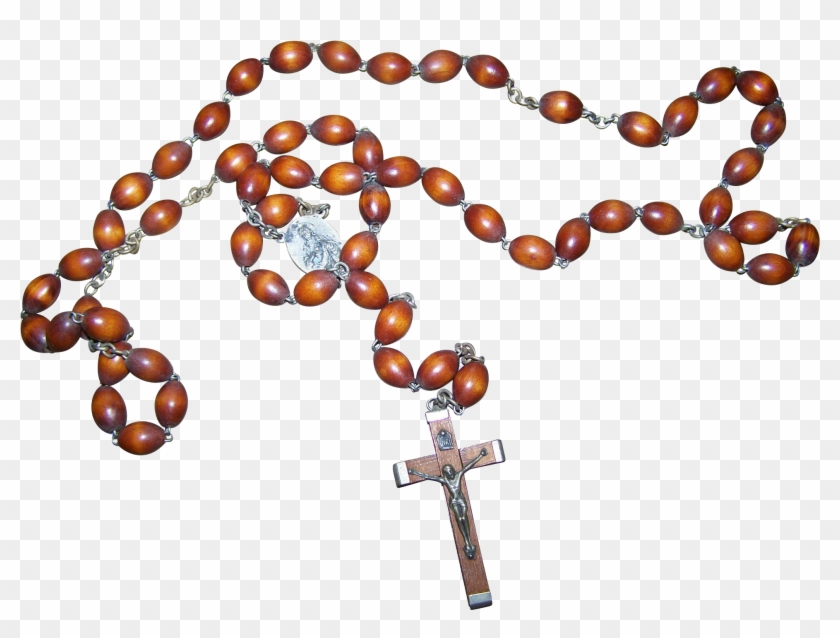 Image Result For Vintage Wood Rosary - Catholicism #845656