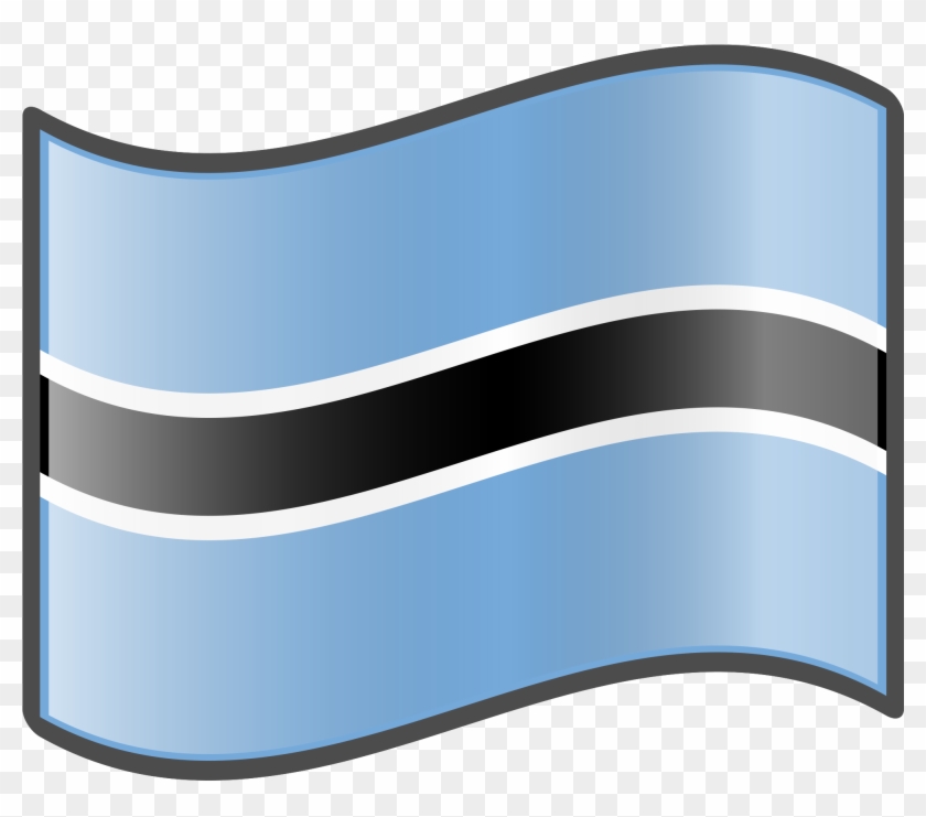 Botswana Flag - Nuvola #845657