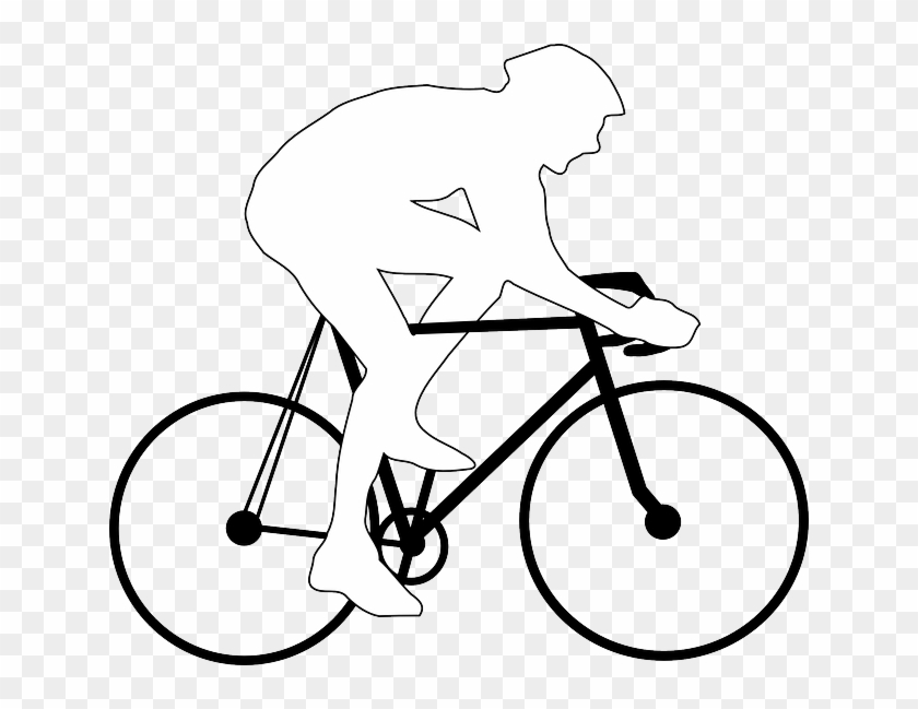 Racing Bicycle 150329 - Draw A Person Riding A Bike #845718