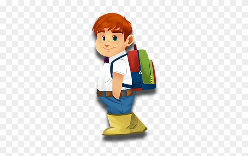 Norman Noms Cartoon Character Boy Ginger Hair Redhead - Red Hair #845773