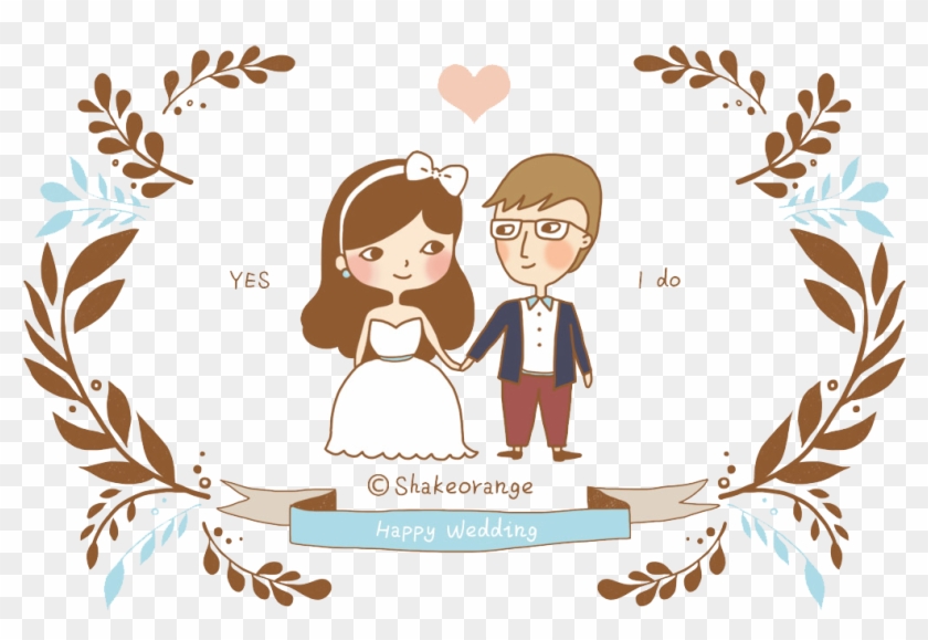 Wedding Gift Illustration - Wedding 花邊 #845834