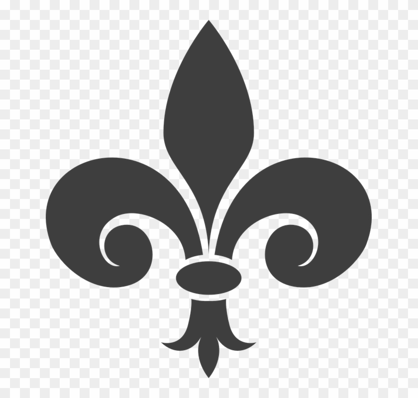 Fleur De Leaf - Fleur De Lis Clipart #845841