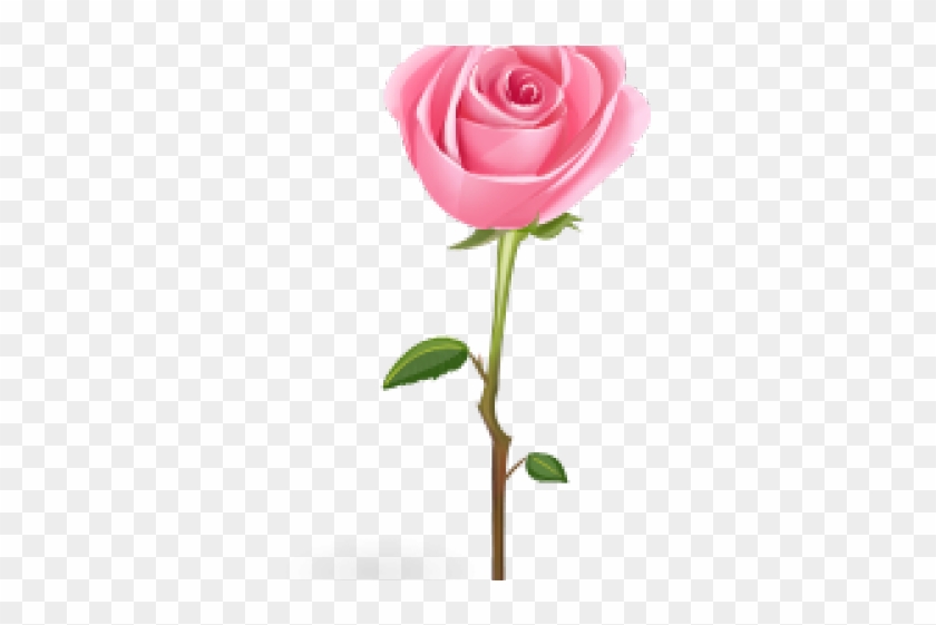 Pink Rose Clipart - Rose Icon #845842